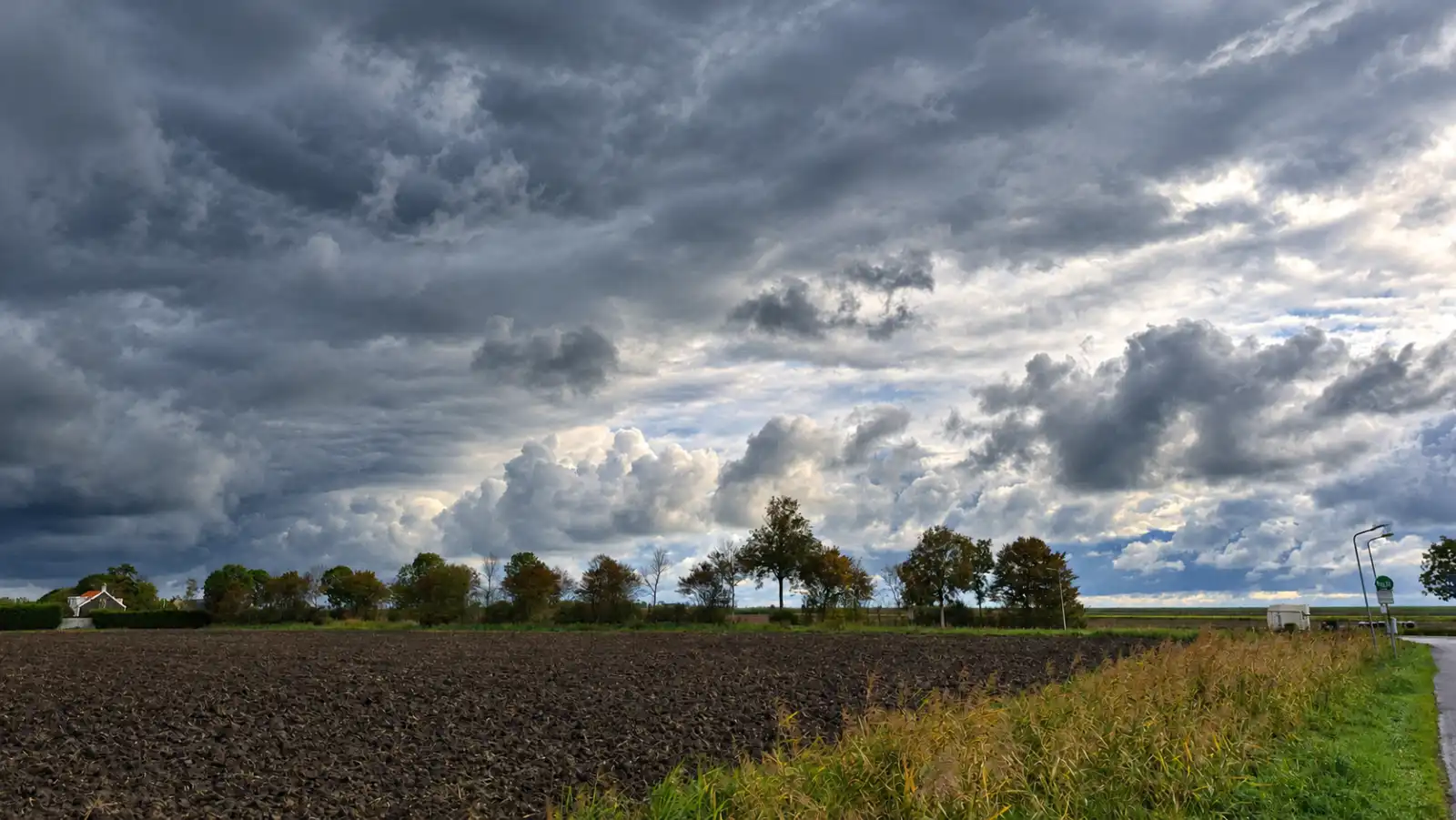 De rust van een stormnacht